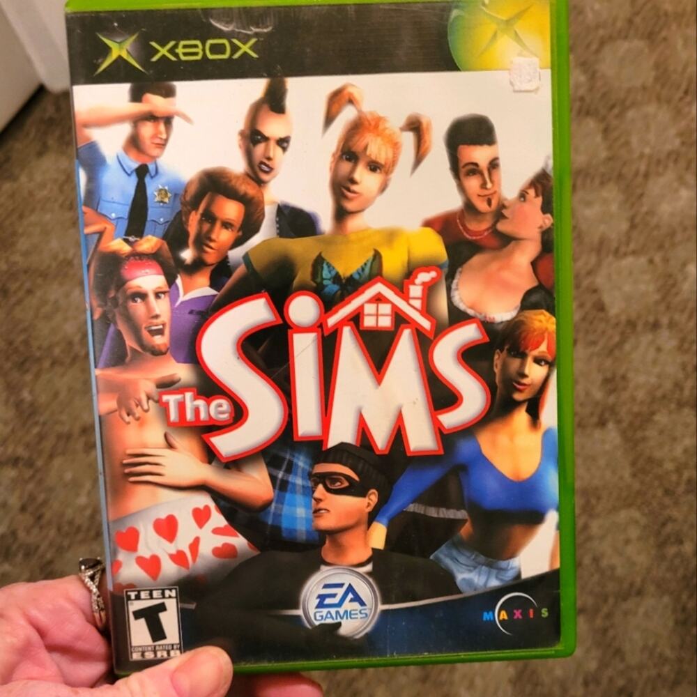 Microsoft Xbox The Sims 2003 CIB Tested